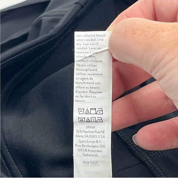 Spanx The Get Moving‎ Pleated 14" Skort Black SZ Small Inner Pocket Athletic NEW - Picture 7 of 14